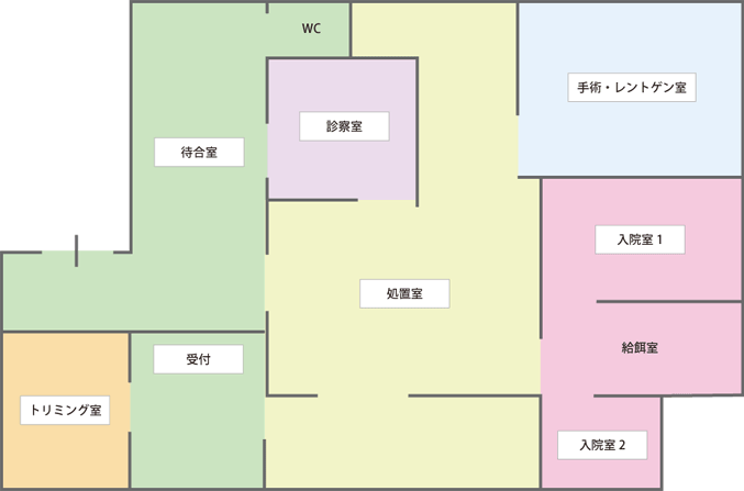 病院見取り図